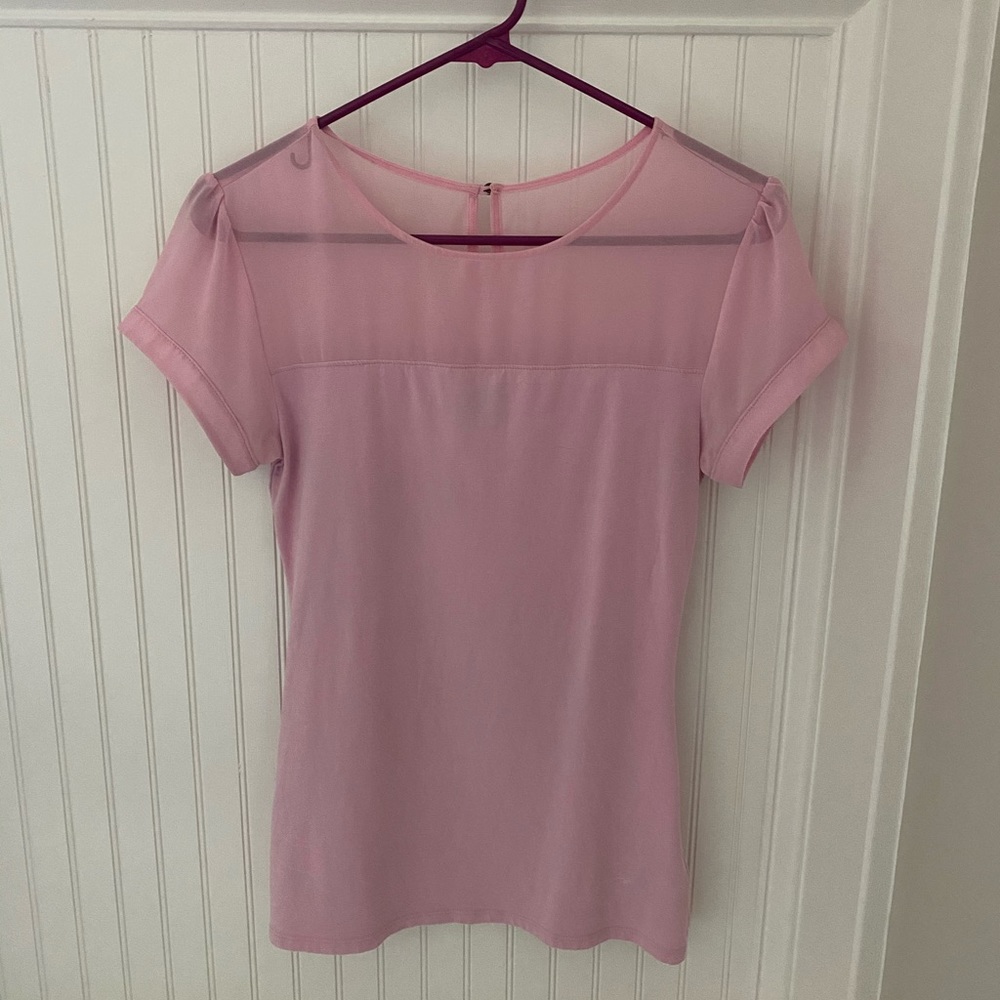 Pastel pink top